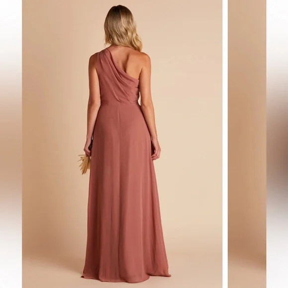 Birdy Grey One Shoulder Maxi Dress woman’s size XL - Picture 2 of 13